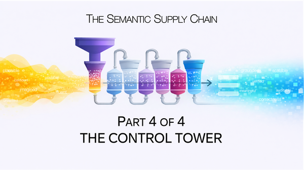 The Semantic Supply Chain: The Control Tower