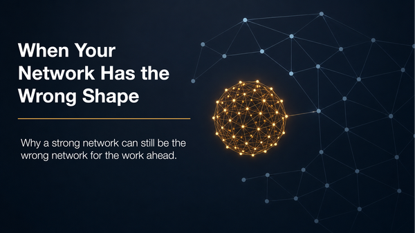 When Your Network Has the Wrong Shape