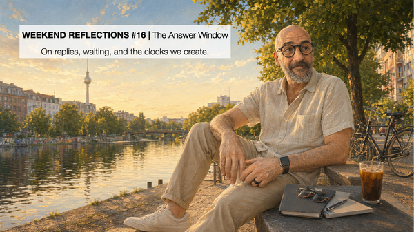 Weekend Reflections #16 | The Answer Window