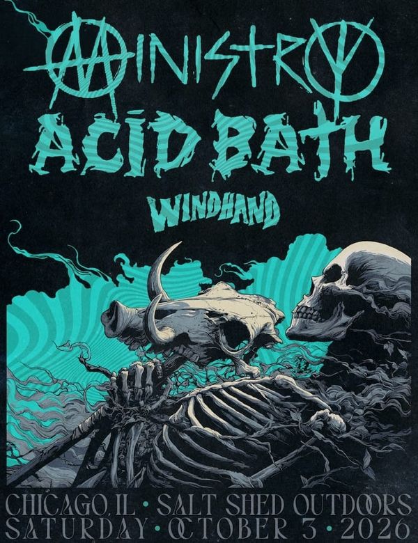 Ministry and Acid Bath Bring Generations of Metal Fans Together at The Salt Shed