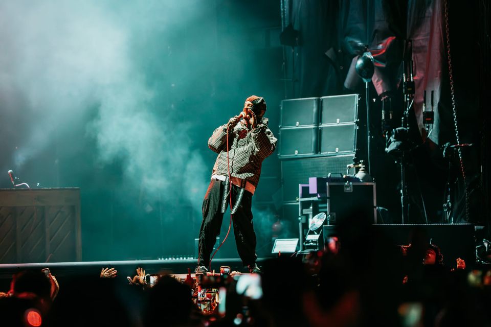 Twenty One Pilots Draws Massive Crowd to Their Headlining Performance at the "March Madness Music Festival" in Indianapolis