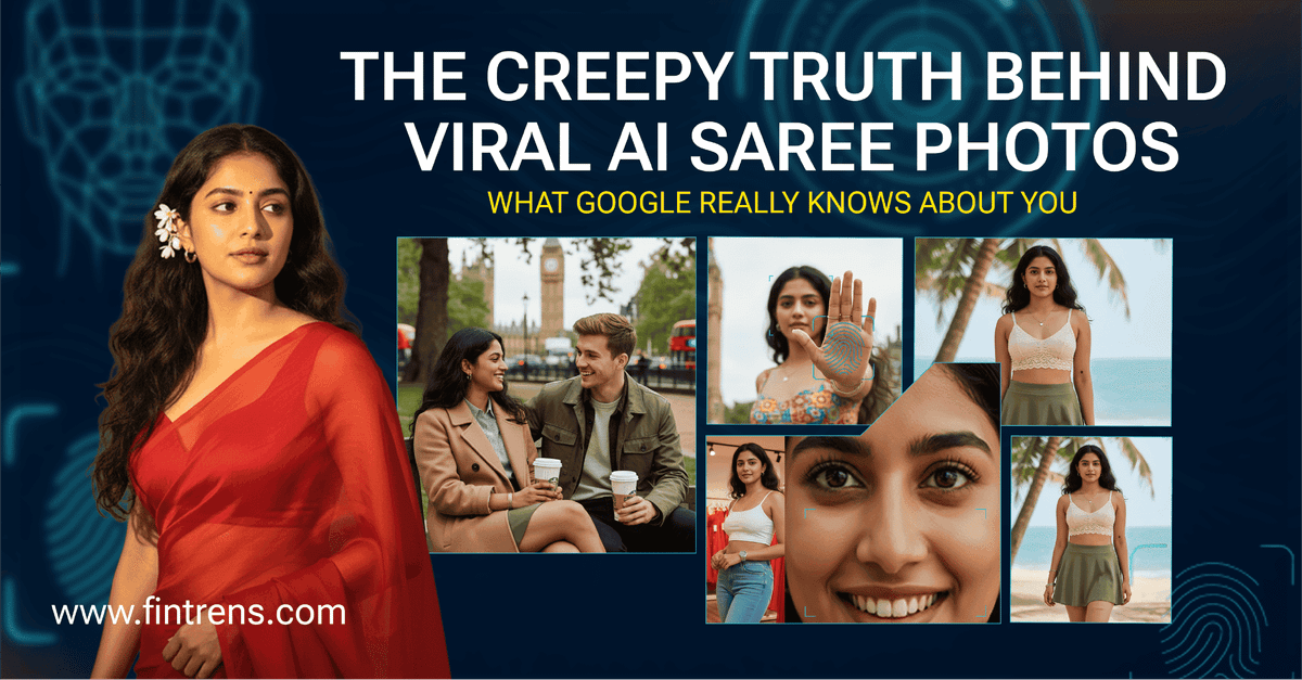 The Creepy Truth Behind Viral AI Saree Photos – What Google Really Knows About You