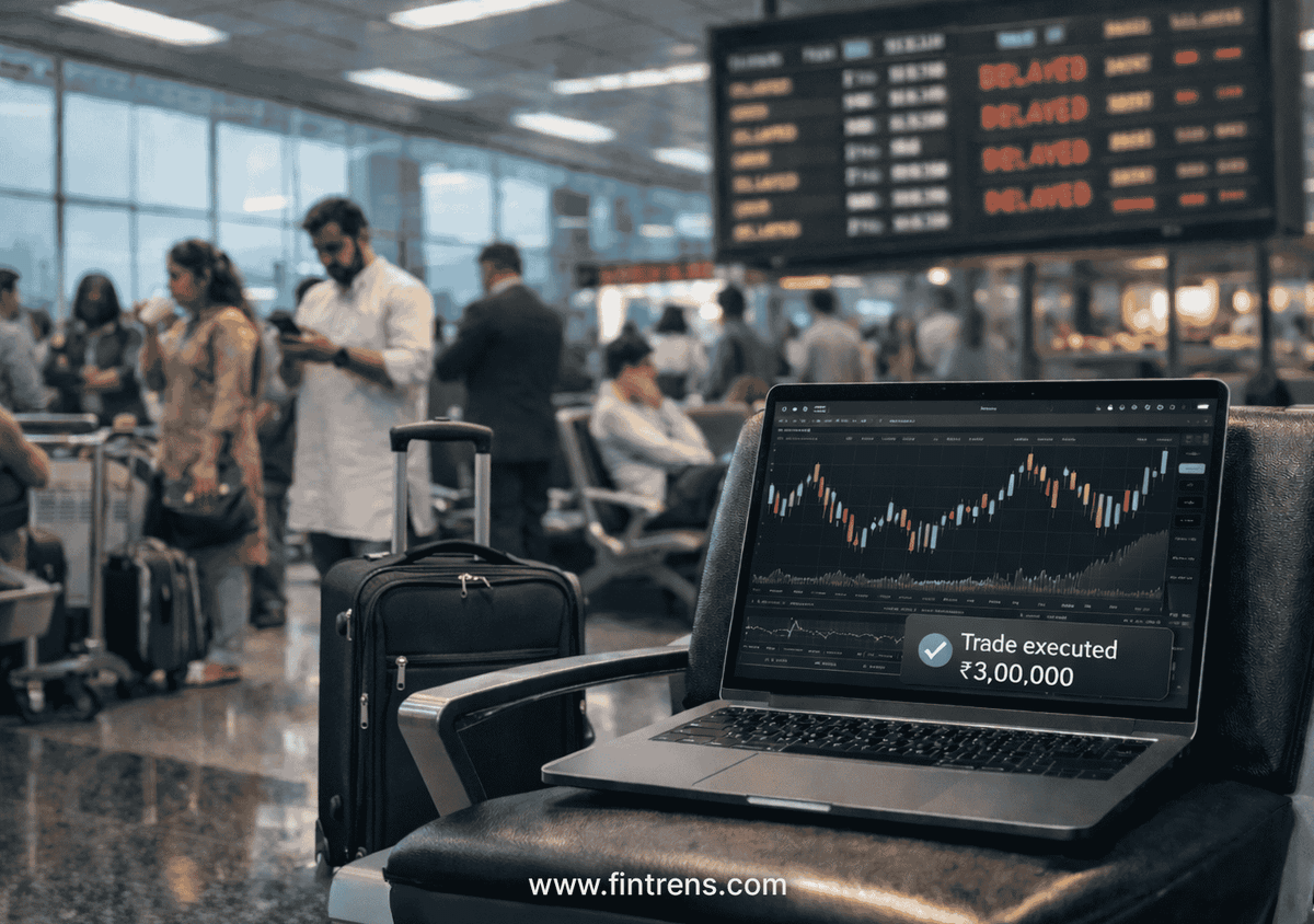 I Made ₹3,00,000 While My Flight Was Delayed: The Power of “Set Once, Execute Always”