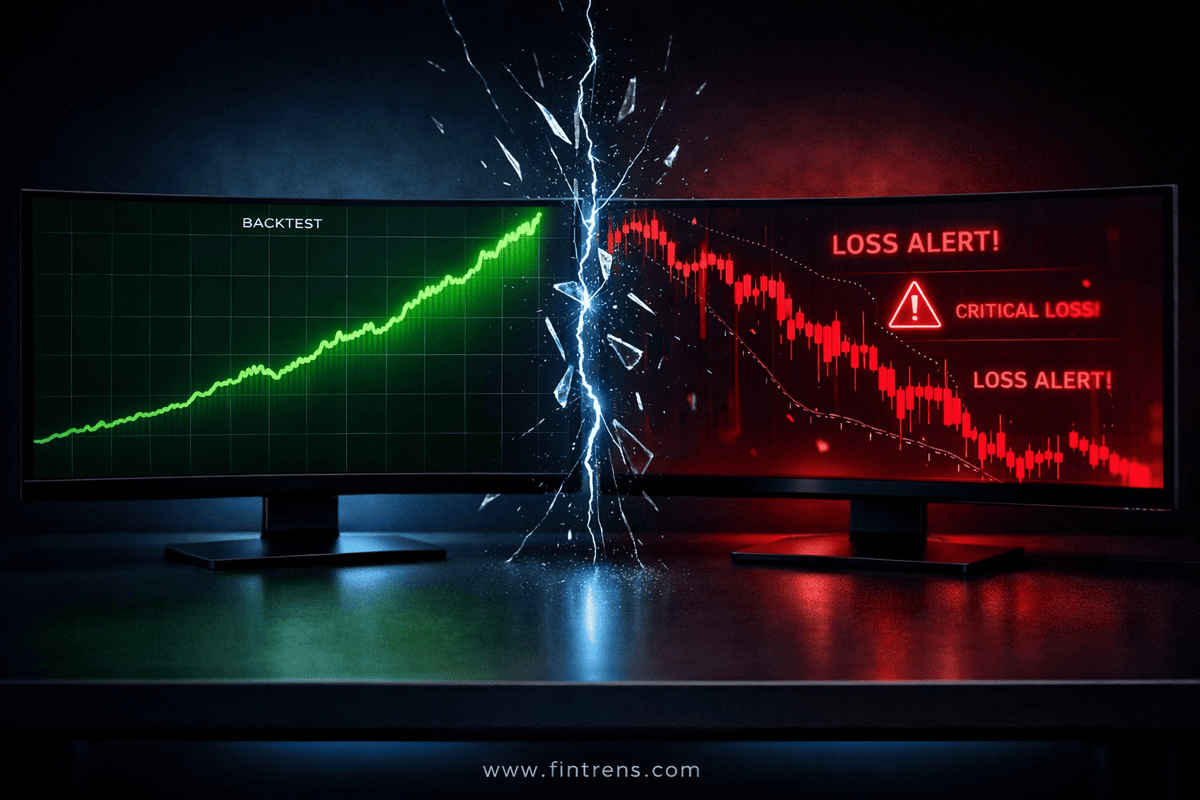 Your Backtest Said ₹4.2 Lakh Profit. The Market Took ₹80,000. Here's Exactly Why