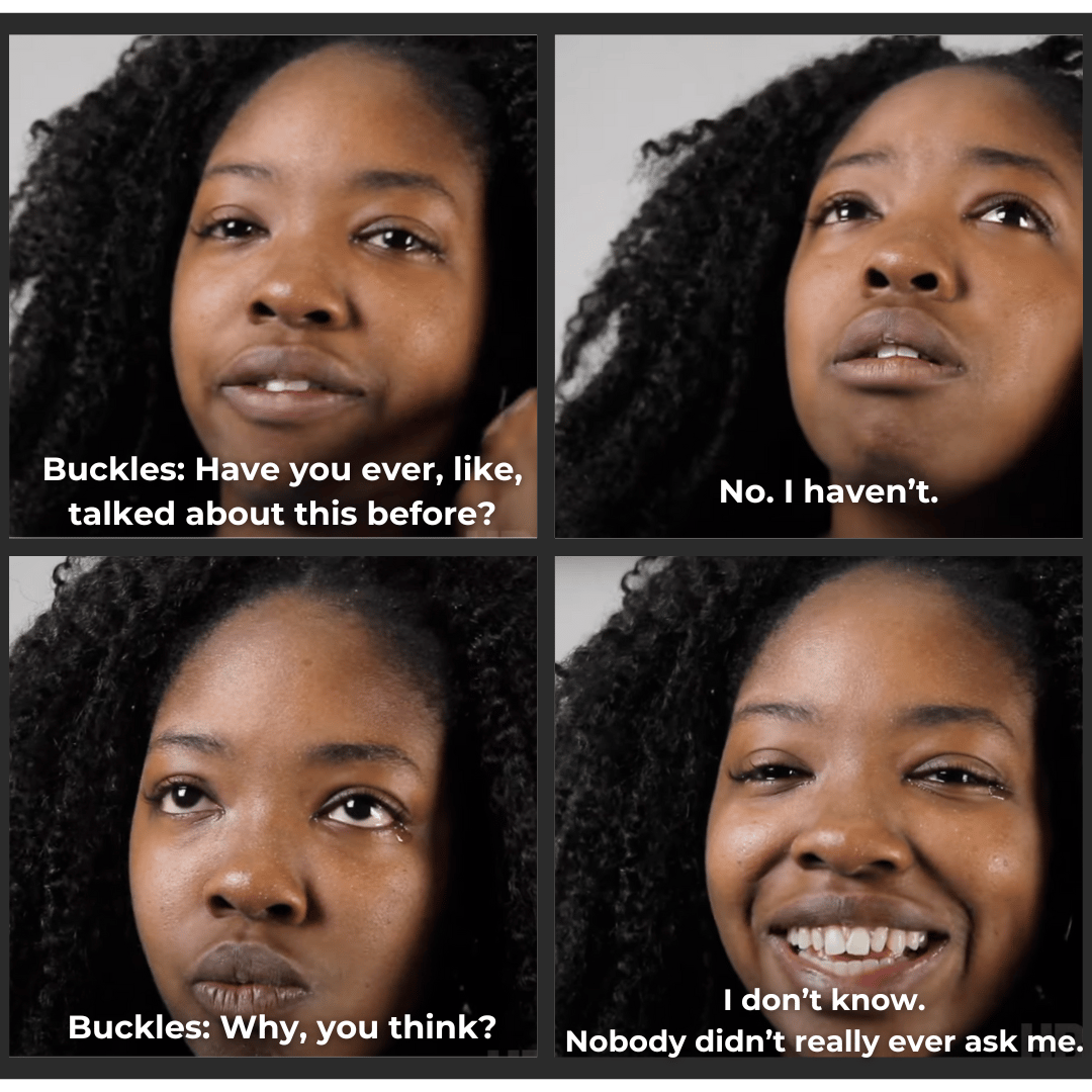 Screenshot from HBOβs Katrina Babies