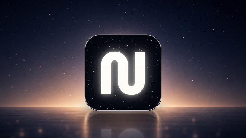 The Noesis app icon on a gradient background