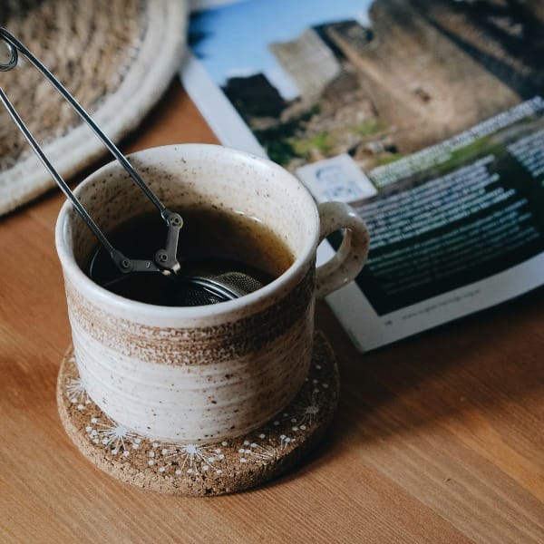 a cup of coffee