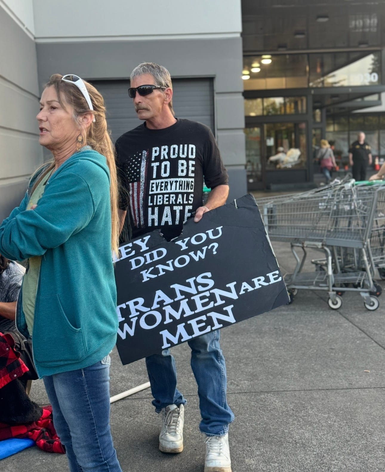 They Came Back to Protest The Sports Bra. They Never Made It Inside.