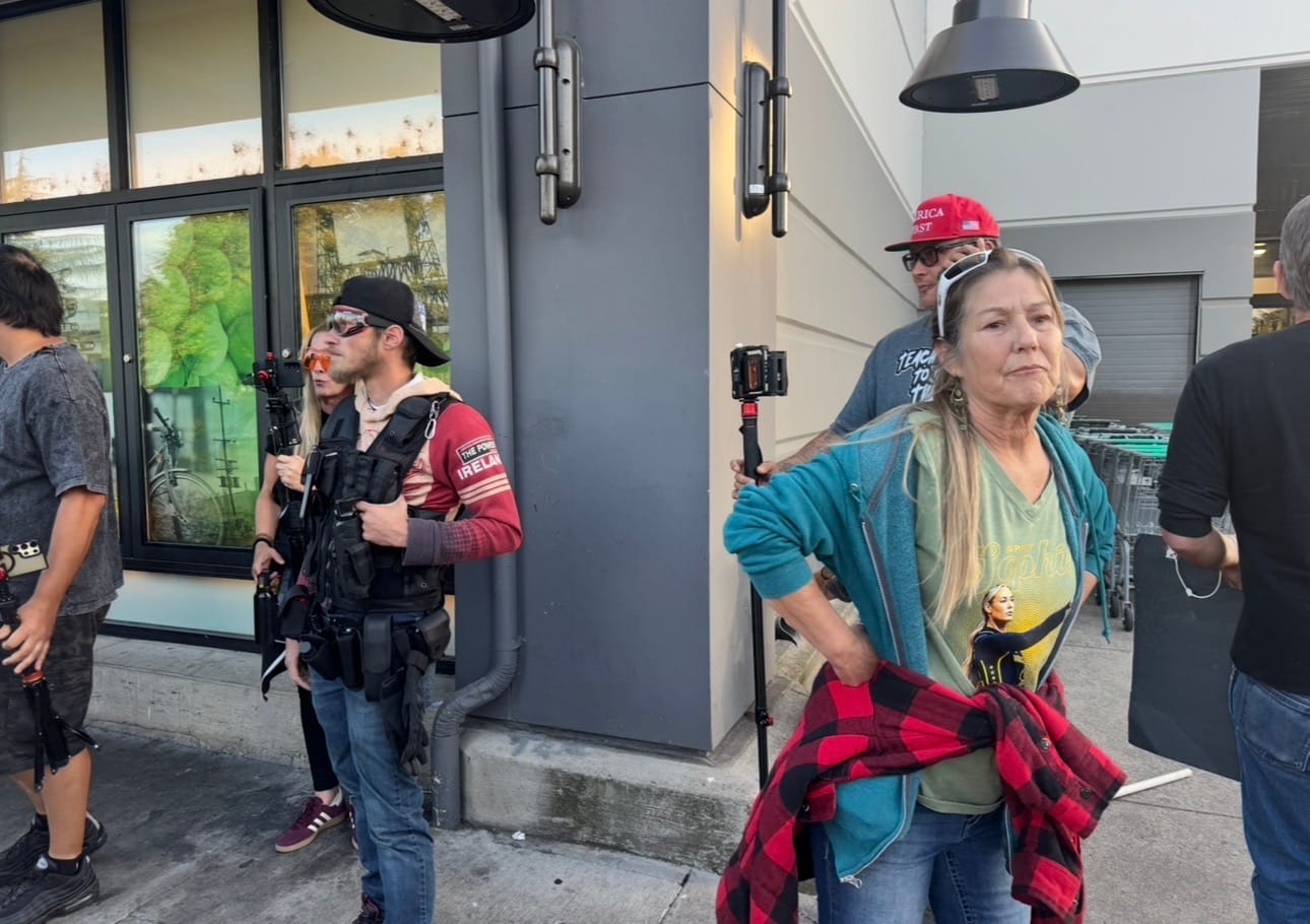 They Came Back to Protest The Sports Bra. They Never Made It Inside.