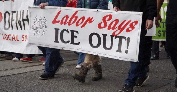 Portland’s Labor Against ICE March Faces Brutal Federal Response