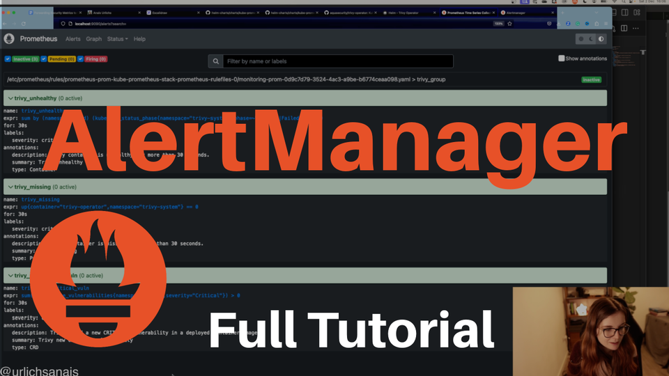 Forwarding Security Metrics to Slack with Prometheus and AlertManager