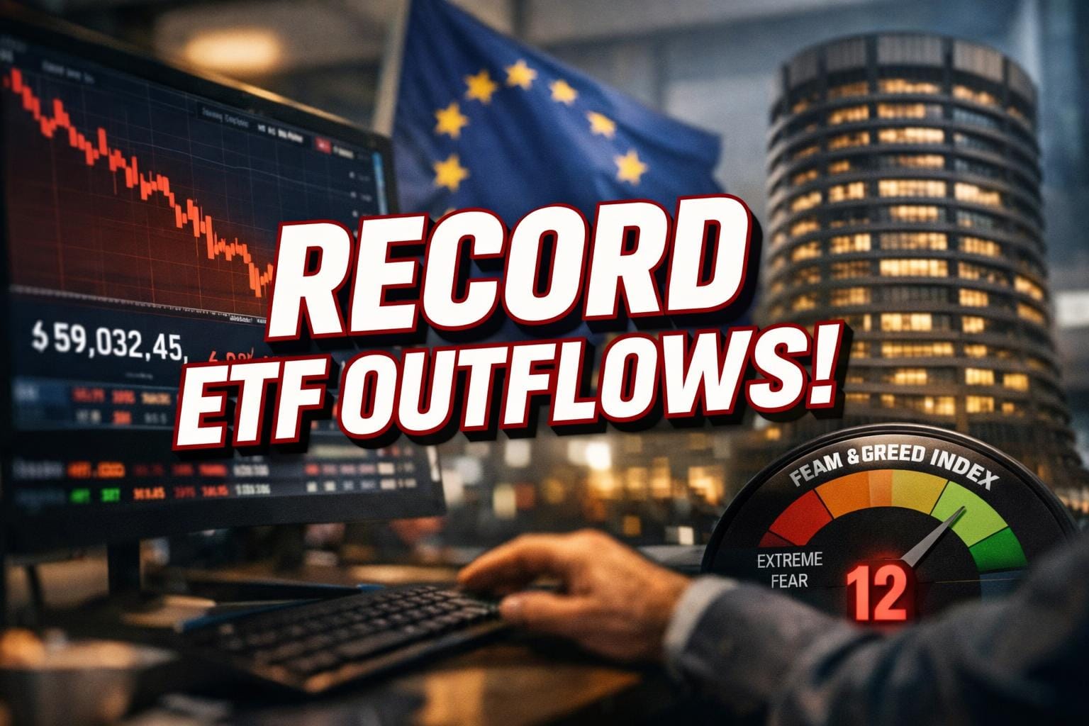 Bitcoin ETFs Hit Record Outflows as EU and BIS Tighten Crypto Oversight