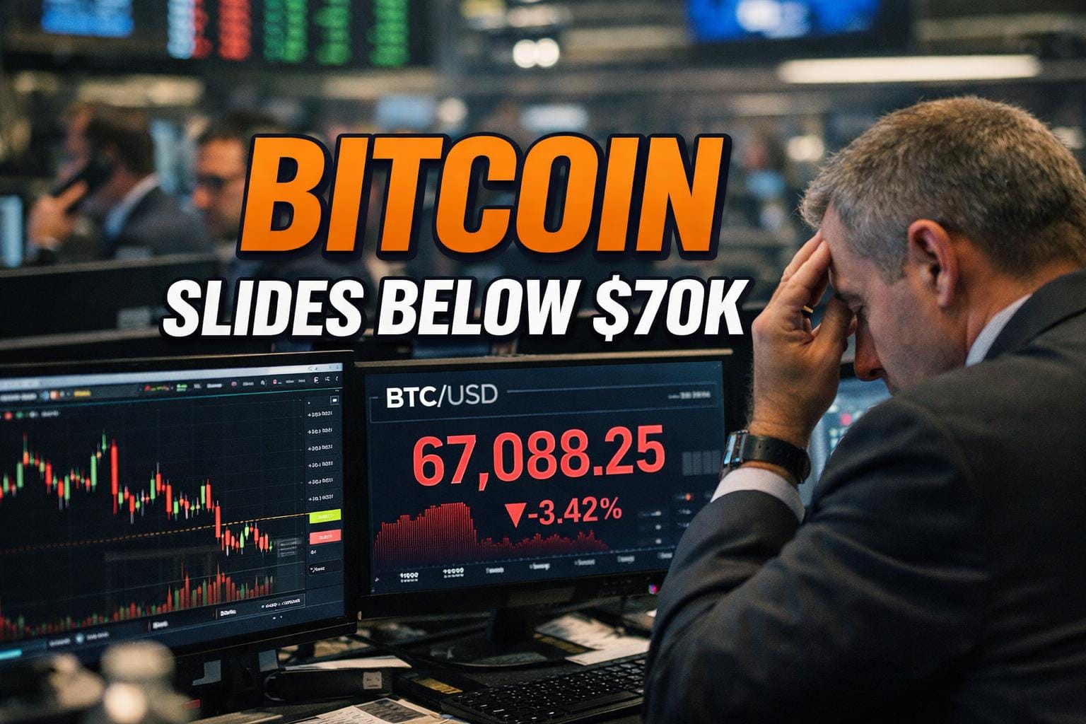 Bitcoin Slides Below $70K as Senate Eyes CLARITY Act and Coinbase Wins Futures Approval