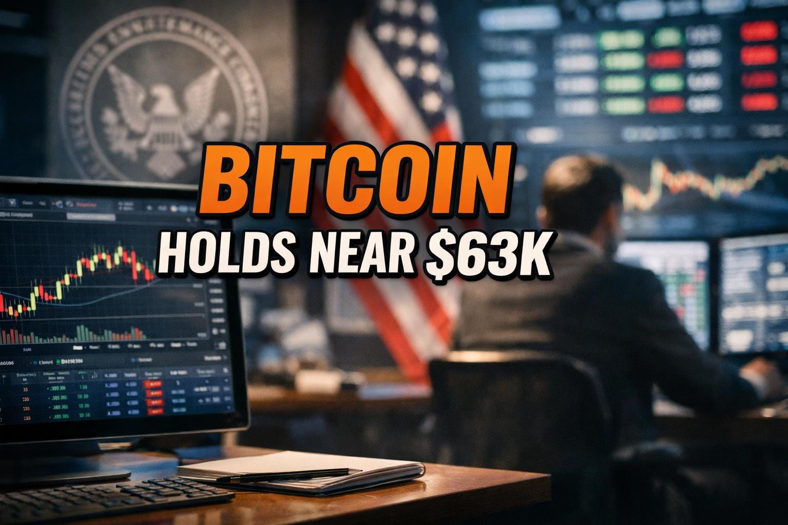 Bitcoin Steadies Near $63,000 as SEC Moves on Crypto Fundraising Rules