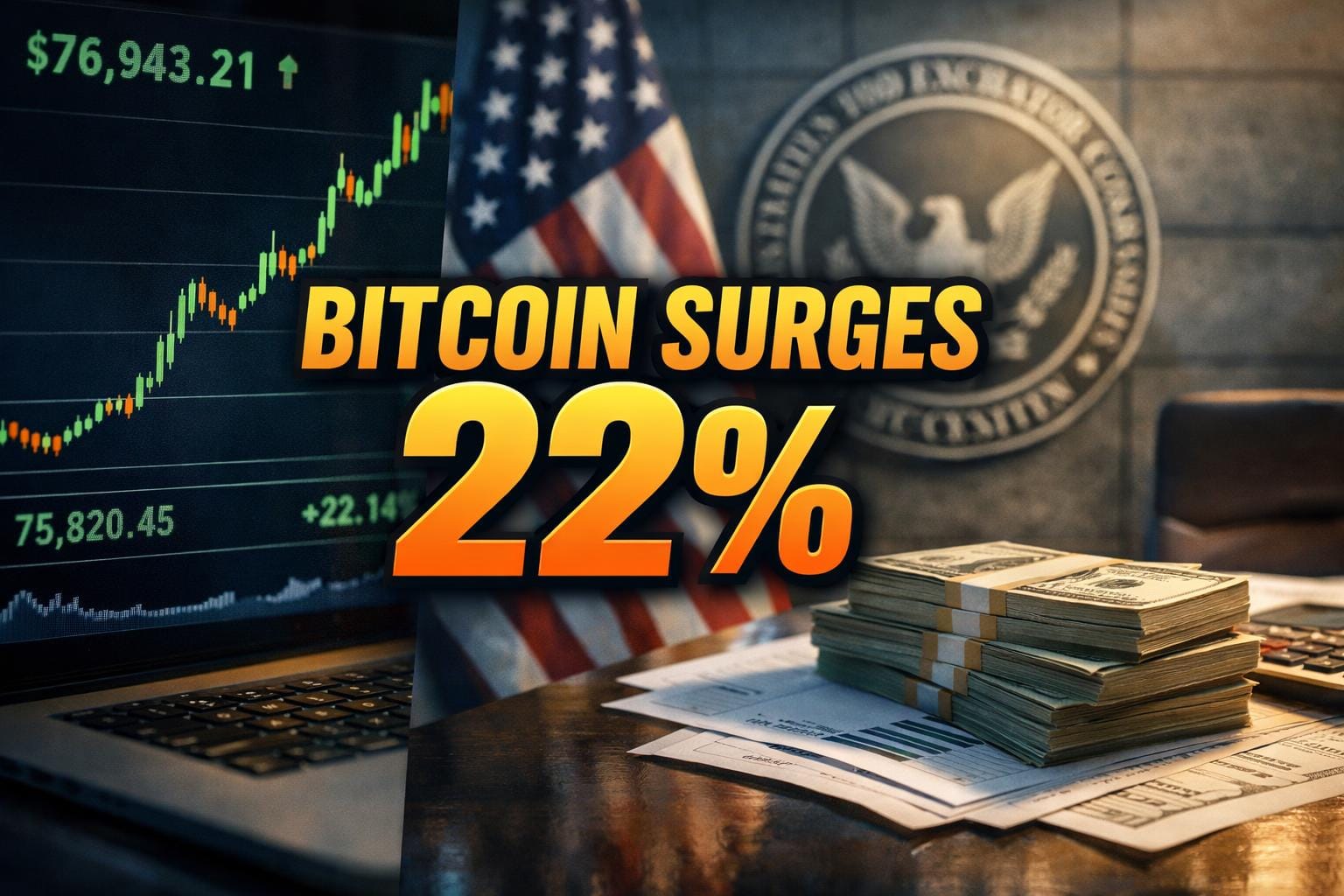 Bitcoin Surges 22%, SEC Floats New Rules, and ETF Inflows Hit $1.6B