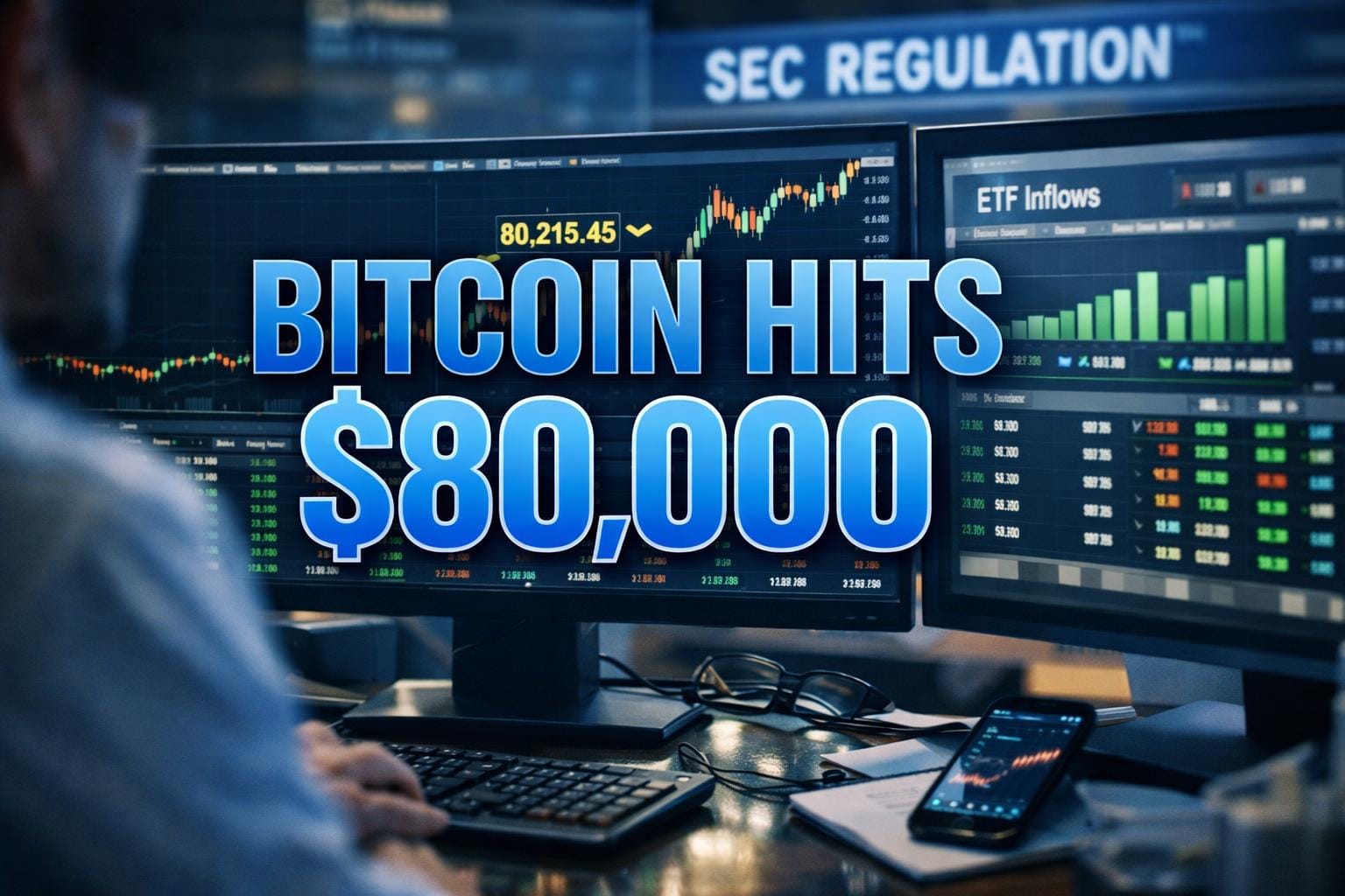 Bitcoin Tops $80K as ETF Inflows and SEC Crypto Rules Reshape Markets