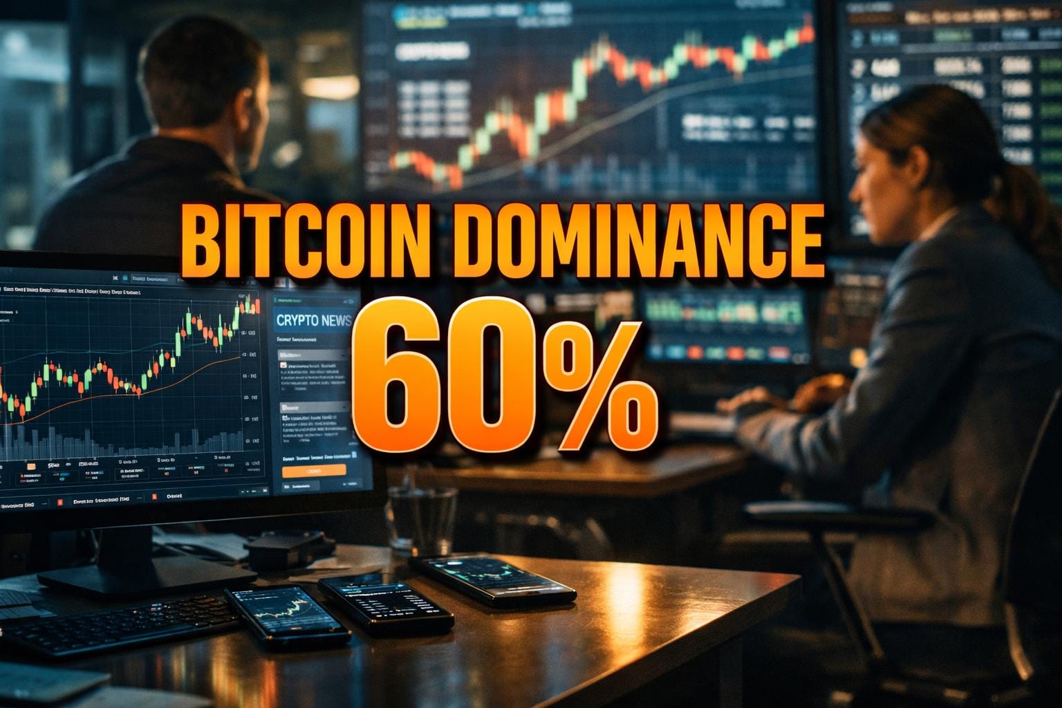 Bitcoin Dominance Hits 60 Percent as Stablecoin Rules and Futures Access Expand