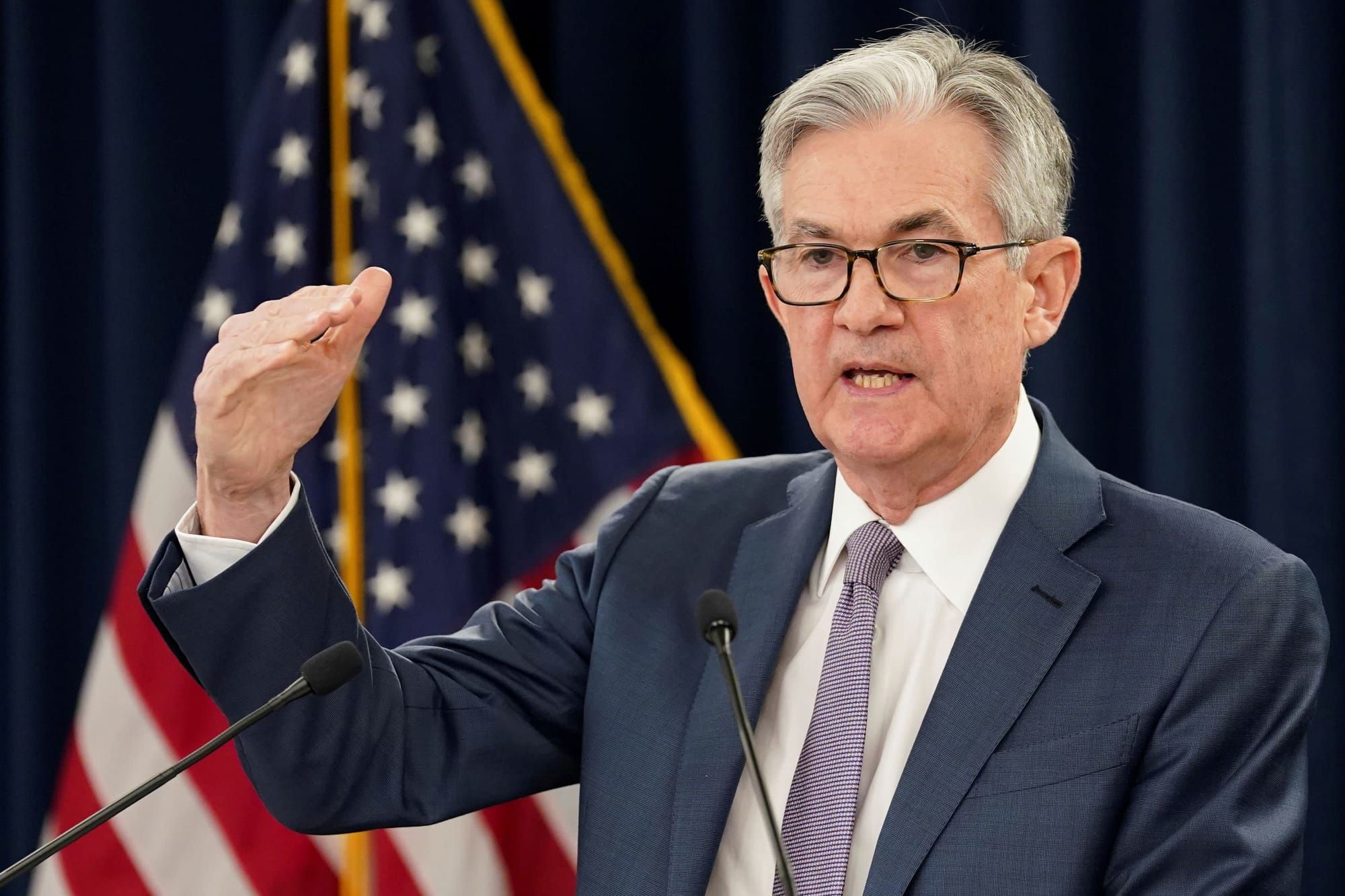 Bitcoin Price Dips as Fed Chair Powell Signals Tariff Concerns