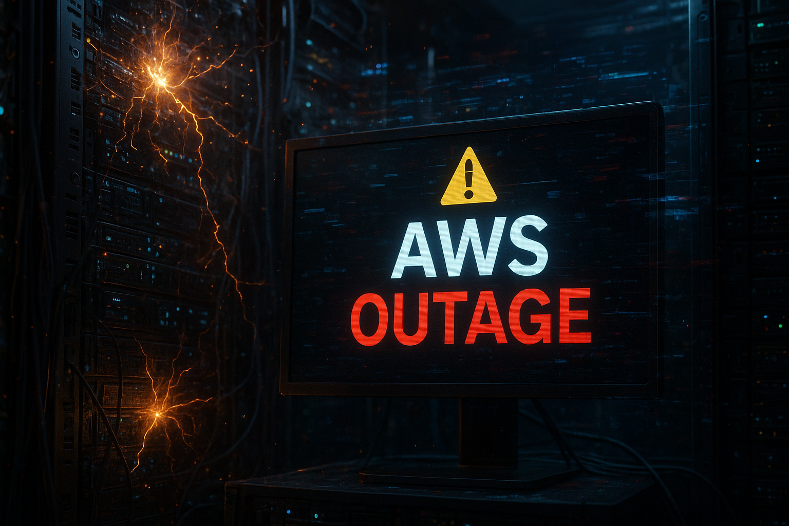 AWS Outage Disrupts Key Crypto Platforms like Coinbase, Robinhood, and MetaMask