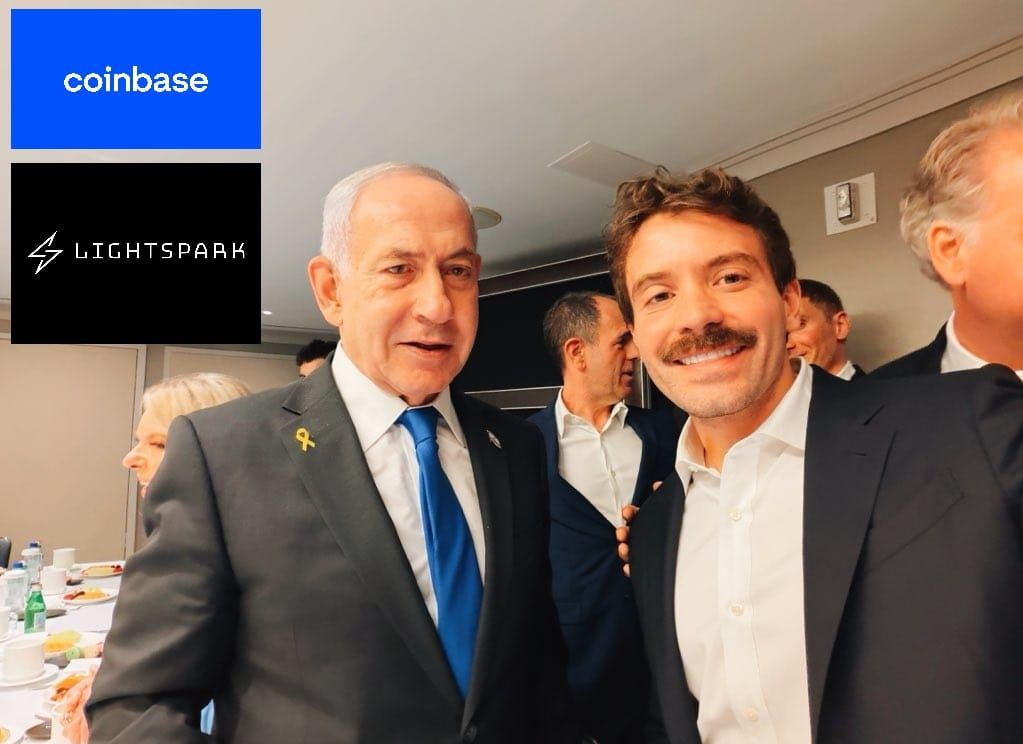 Coinbase and Lightspark Face Backlash Over Support for Vercel CEO Netanyahu Photo