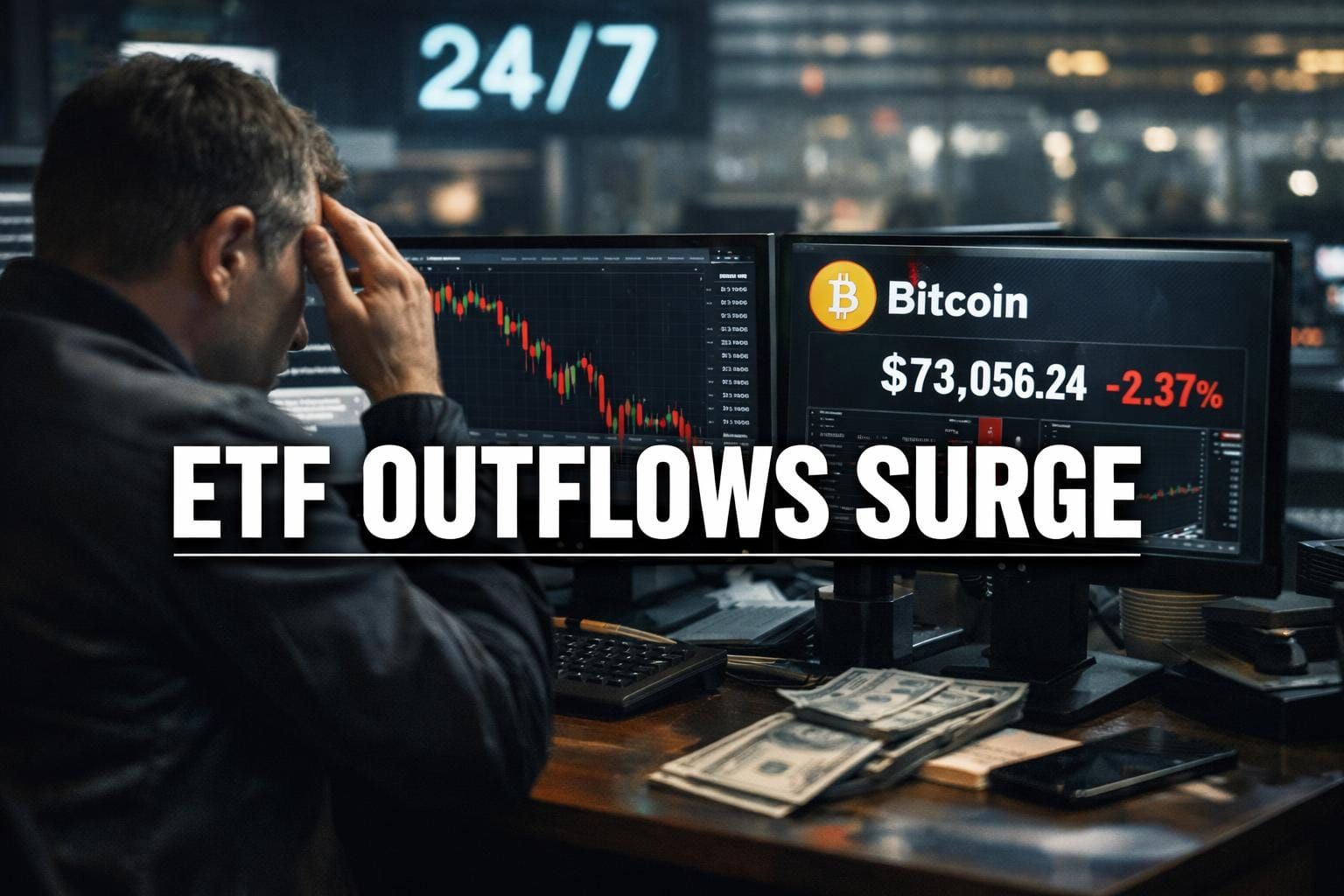 Bitcoin ETF Outflows Hit Record as CME Goes 24/7 and Quantum Fears Grow