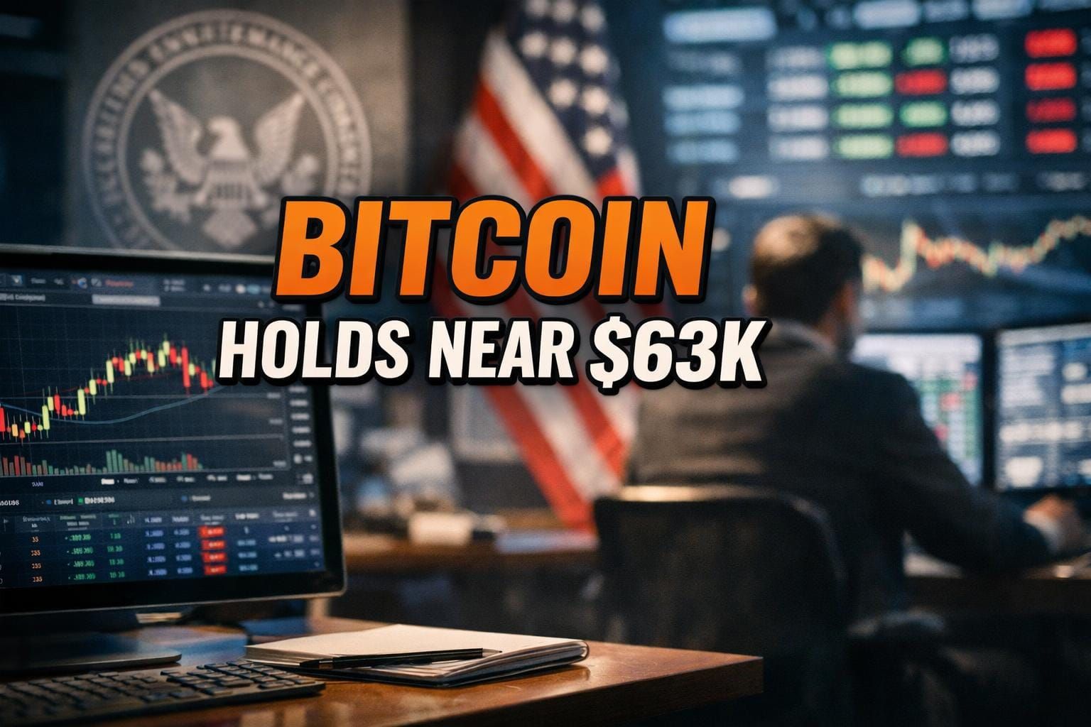 Bitcoin Steadies Near $63,000 as SEC Moves on Crypto Fundraising Rules