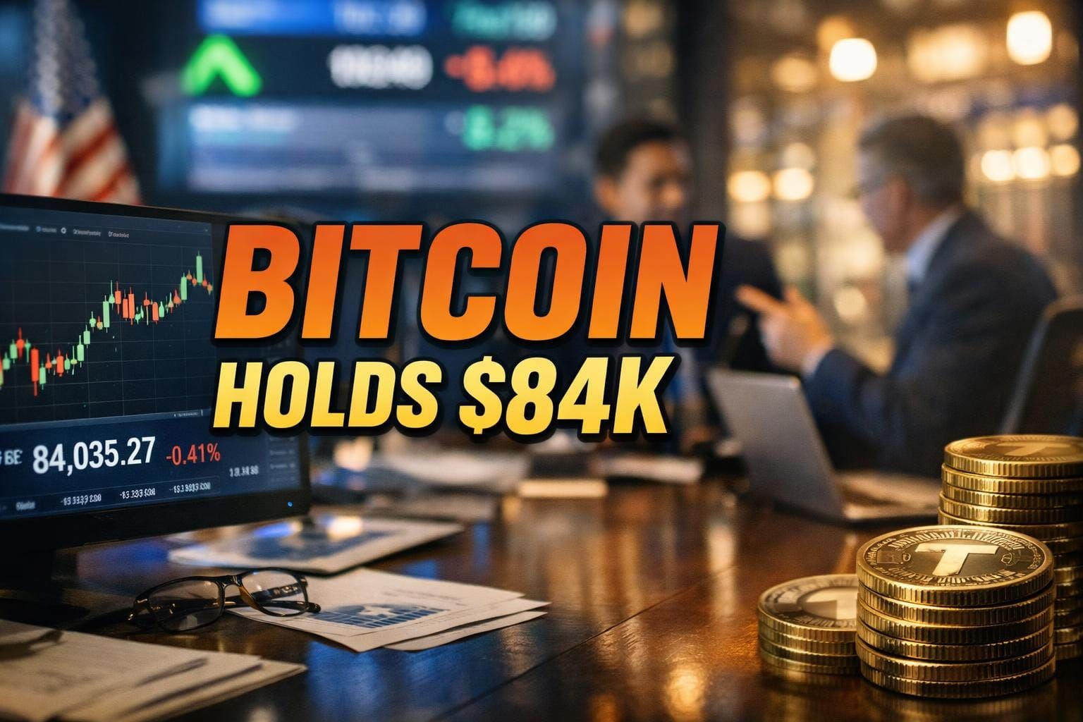 Bitcoin Holds Near $84K as ETF Inflows, Regulation, and Stablecoins Reshape Markets