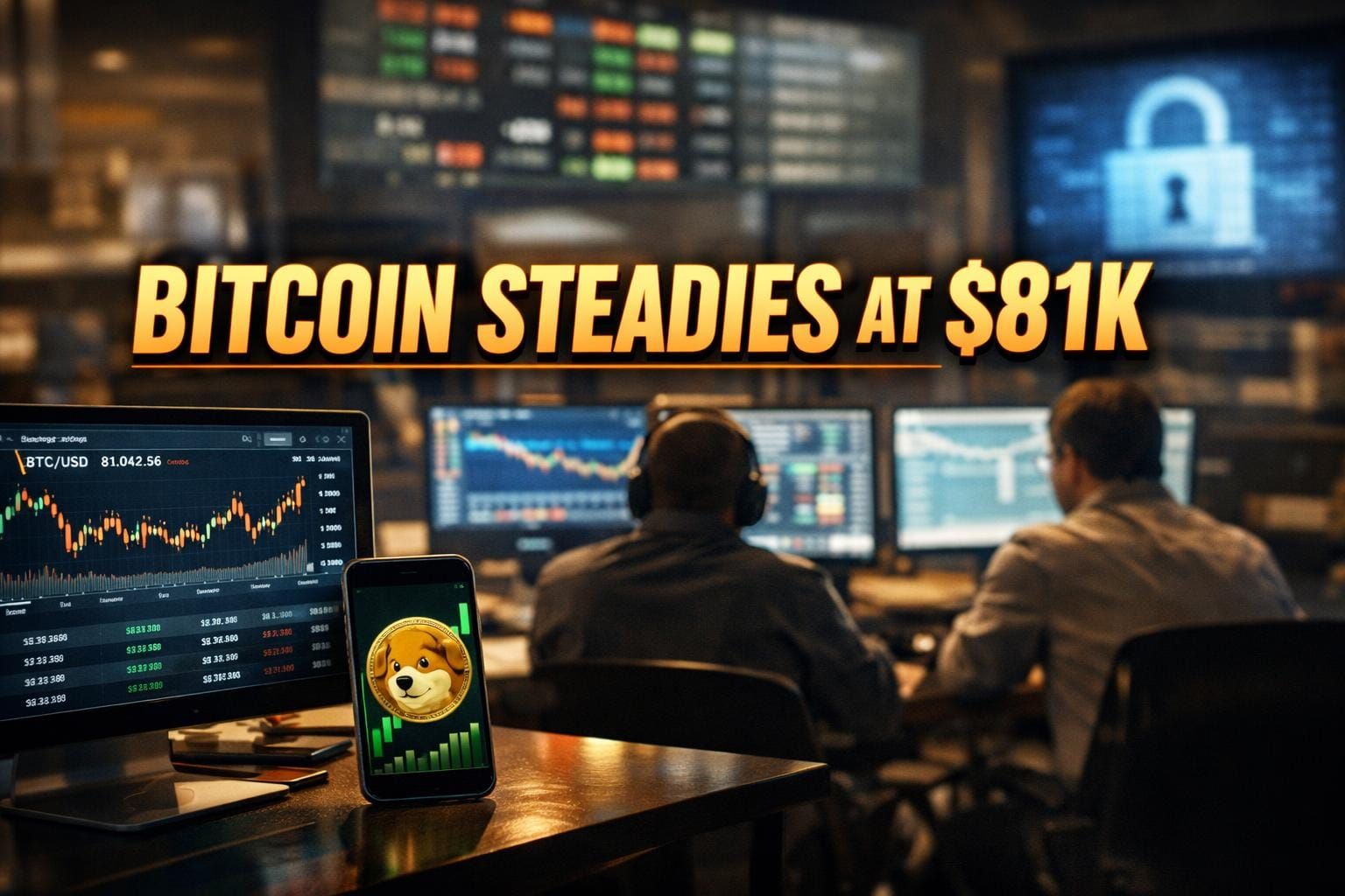 Bitcoin Steadies at $81K as Memecoins Surge and Quantum Security Advances