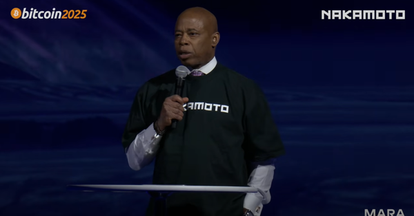 Mayor Adams Asks Crypto Industry to Return to New York at Bitcoin 2025 Conference