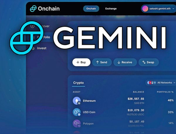 Gemini Launches Self-Custody Wallet and Onchain Trading Portal to Expand Crypto Access