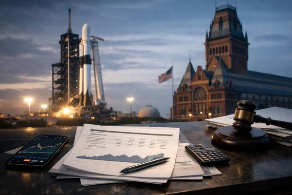 SpaceX Bitcoin Hoard Harvard ETF Cuts and a Bold Reserve Bill Reshape Crypto