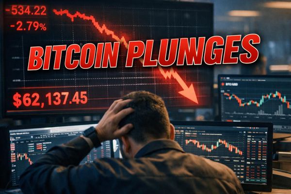 Bitcoin Plunges Toward $62K as ETF Outflows End and Zcash Bug Rattles Markets