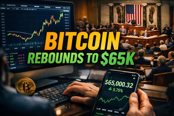 Bitcoin Rebounds to $65K as Congress Eyes Sweeping Crypto Tax Overhaul