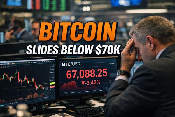 Bitcoin Slides Below $70K as Senate Eyes CLARITY Act and Coinbase Wins Futures Approval