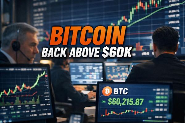 Bitcoin Bounces Above $60K as Whale Buying and Regulatory Delays Rattle Markets