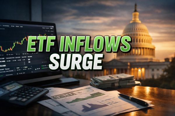 Bitcoin ETFs Hit $900M Weekly Inflows as CLARITY Act Nears Senate Vote
