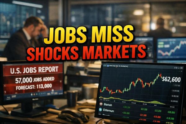 Bitcoin Surges on Jobs Miss as US Crypto Bill and Lean Ethereum Advance