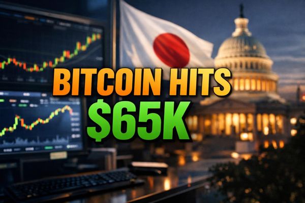 Bitcoin Tops $65K as Japan Clears ETF Bill and Senate Eyes Clarity Act Vote