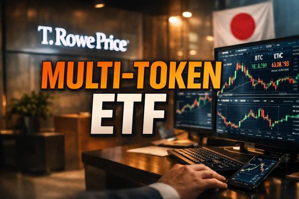 T. Rowe Price Launches Multi-Token ETF as Citadel Bets Big on Crypto and Japan Rewrites Its Rules