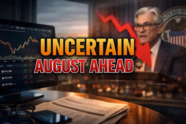 Bitcoin Holds July Gains but Faces Hacks, Fed Fears, and August Headwinds