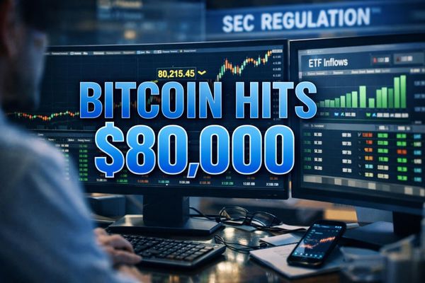Bitcoin Tops $80K as ETF Inflows and SEC Crypto Rules Reshape Markets