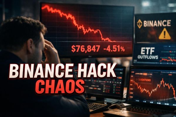 Binance Hack Sparks Mass Liquidations, Bitcoin ETF Outflows, and a Red October