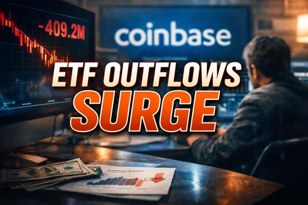 Bitcoin ETF Outflows Pressure Prices as Coinbase Sounds Quantum Alarm and Circle Posts $1.4B