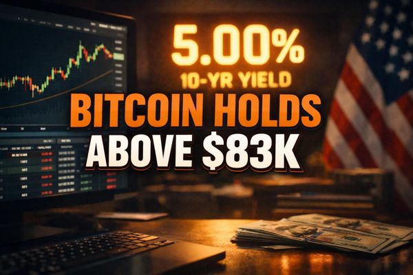Bitcoin Holds Above $83K as ETF Outflows Top $1 Billion in October