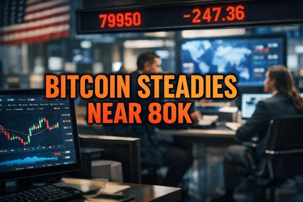 Bitcoin Steadies Near 80K as Fed Meeting and Global Crypto Rules Loom
