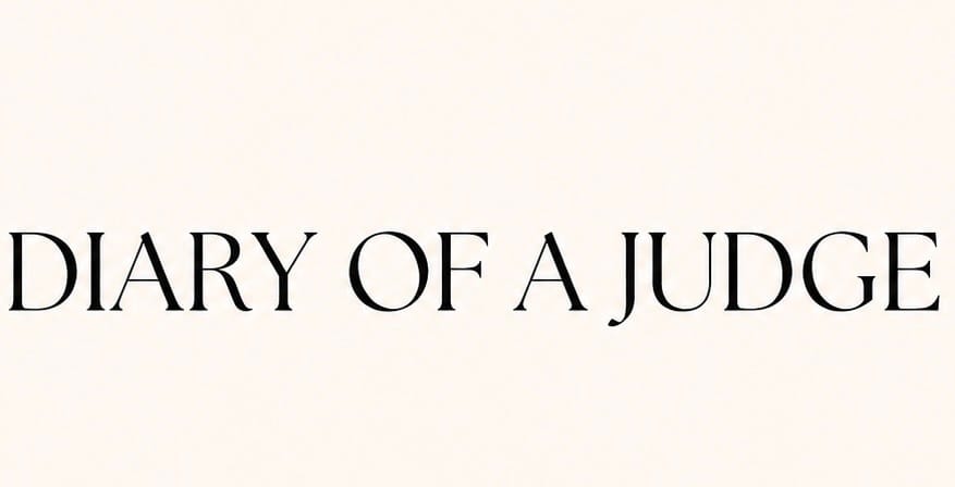 Diary of a Judge