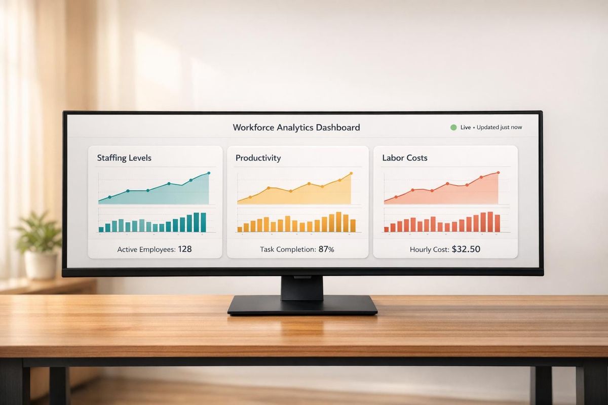 Real-Time Analytics Dashboards for Workforce Management