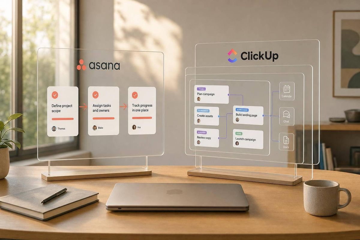 Asana vs ClickUp for Remote Team Workflows