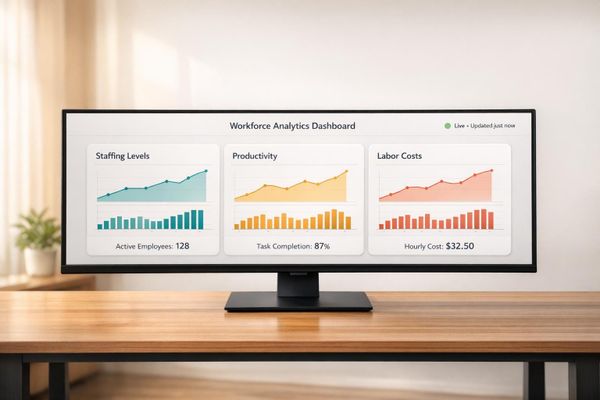 Real-Time Analytics Dashboards for Workforce Management