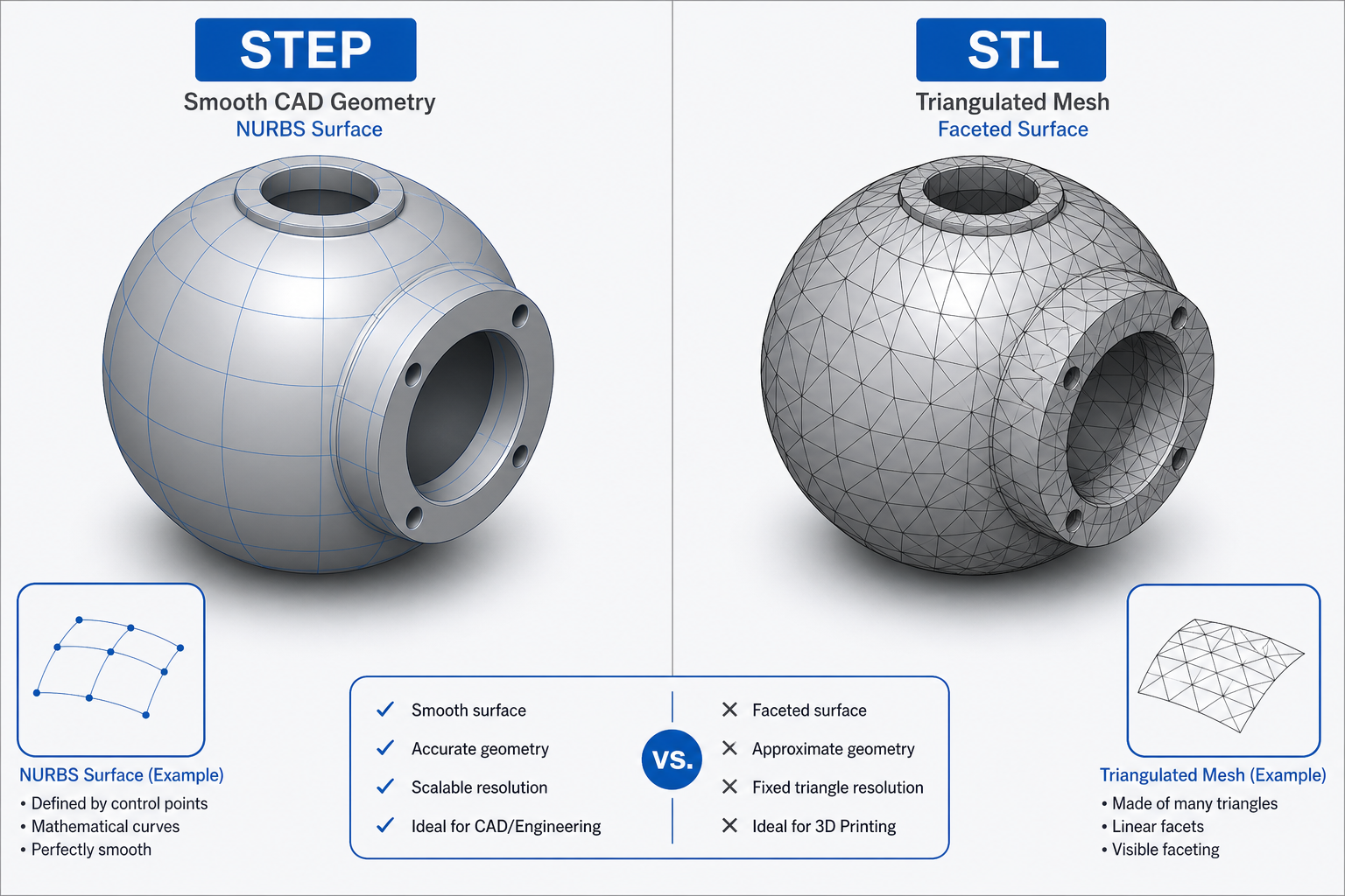 STEP vs STL